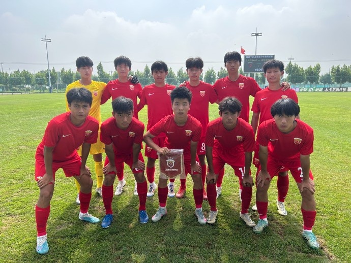 上海海港U17队以6-0战胜成都蓉城U17队 赢得青少年精英联赛三连胜